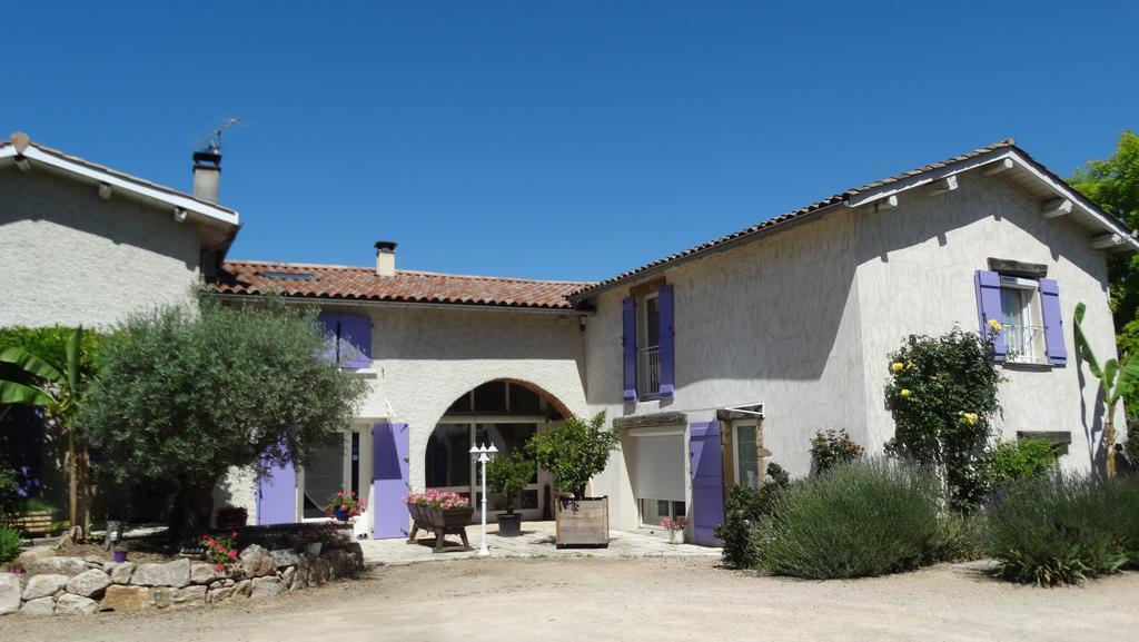 Les Glycines Bed and Breakfast Cheyssieu Eksteriør billede